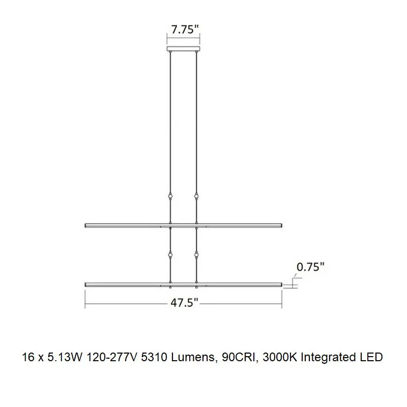 Tik-Tak Stack LED Pendant Light