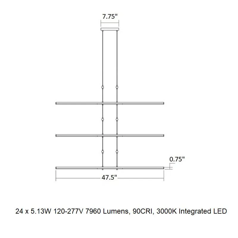Tik-Tak Stack LED Pendant Light