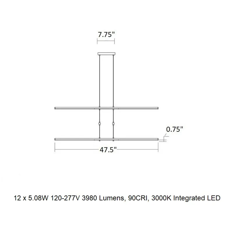 Tik-Tak Stack LED Pendant Light