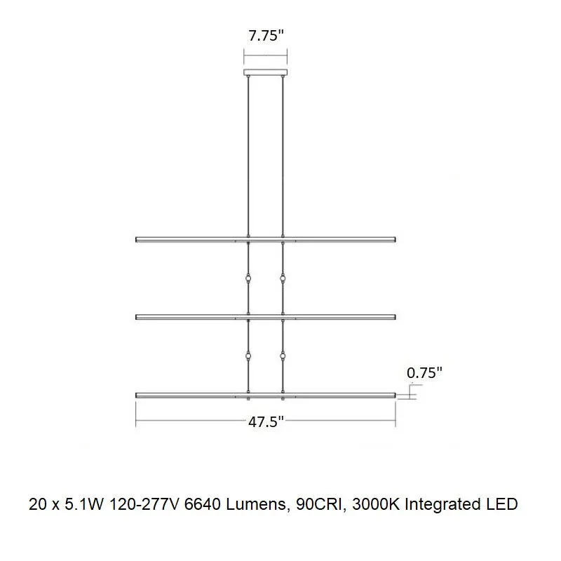 Tik-Tak Stack LED Pendant Light