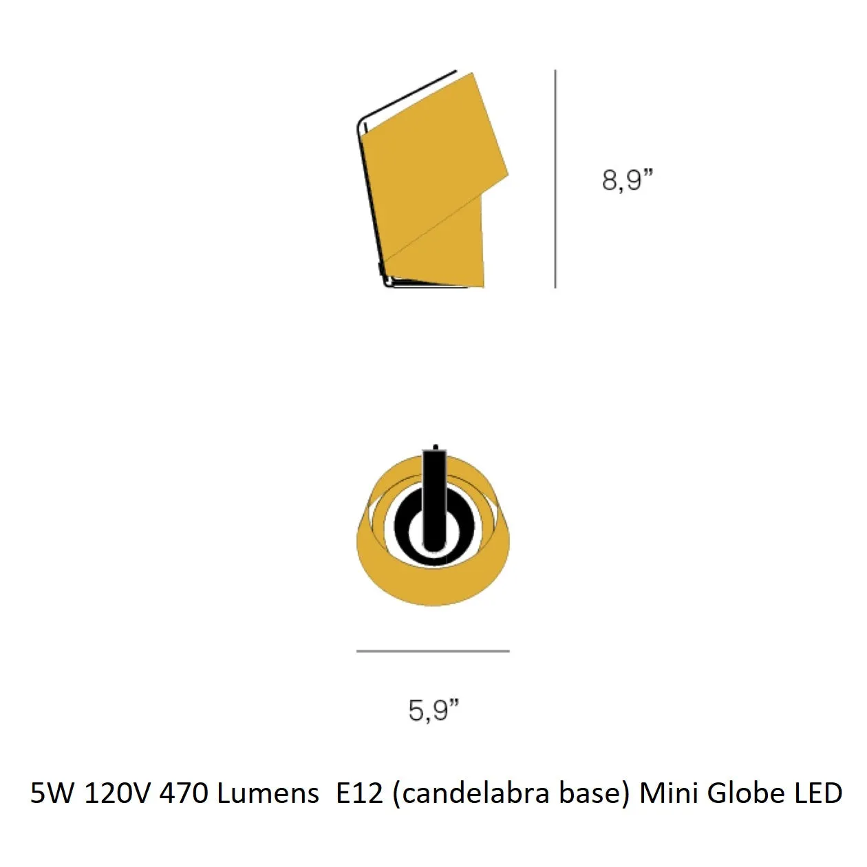 Tiny LED Table Lamp