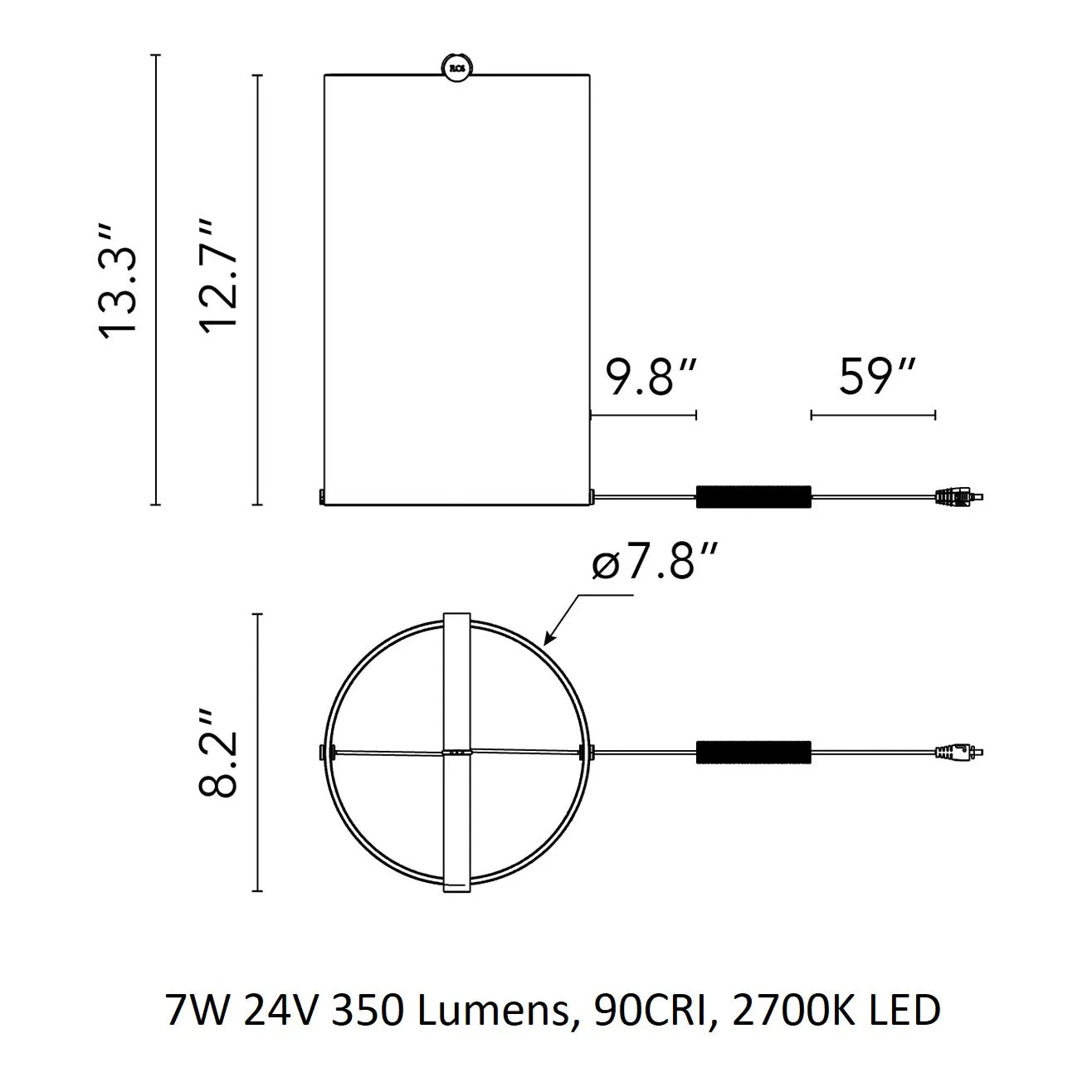 To-Tie Table/Floor Lamp