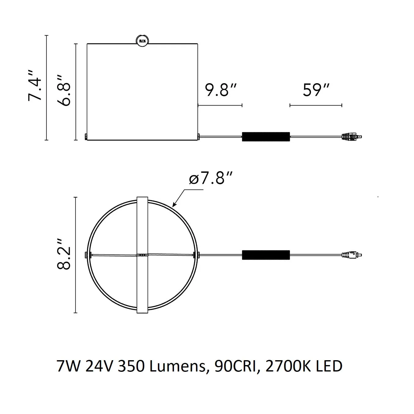 To-Tie Table/Floor Lamp