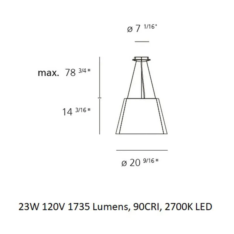 Tolomeo Mega Outdoor Pendant Light
