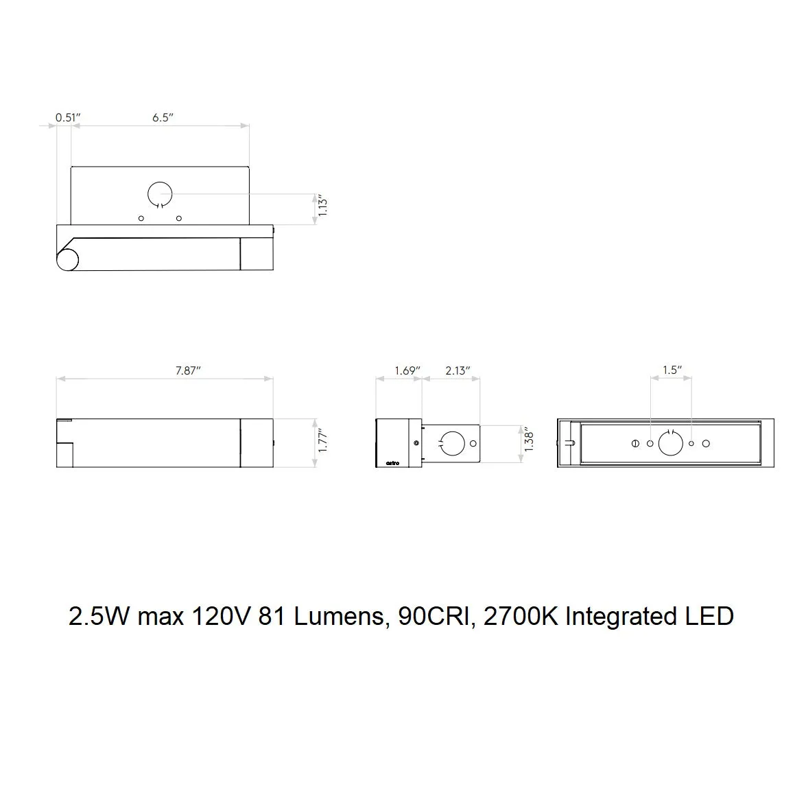 Tosca LED Wall Sconce