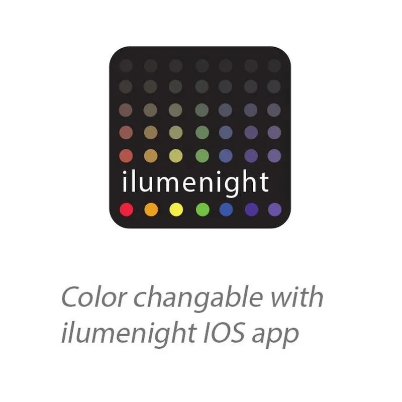 Tube Architectural Color Changing Wall Light