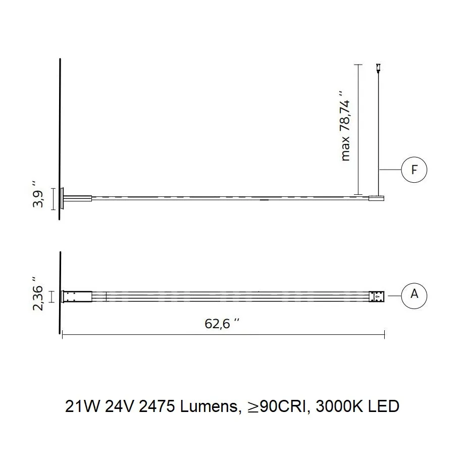 Turn It Horizontal LED Wall Sconce