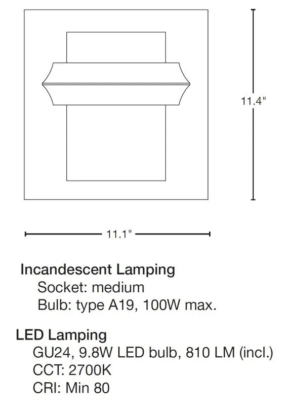Twilight Large Outdoor Sconce
