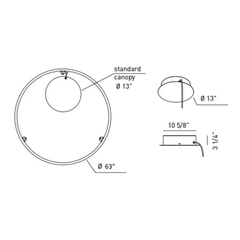 U-Light 160 Wall / Ceiling Light