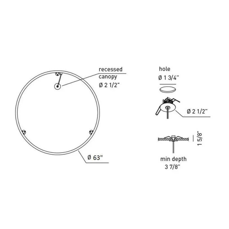 U-Light 160 Wall / Ceiling Light