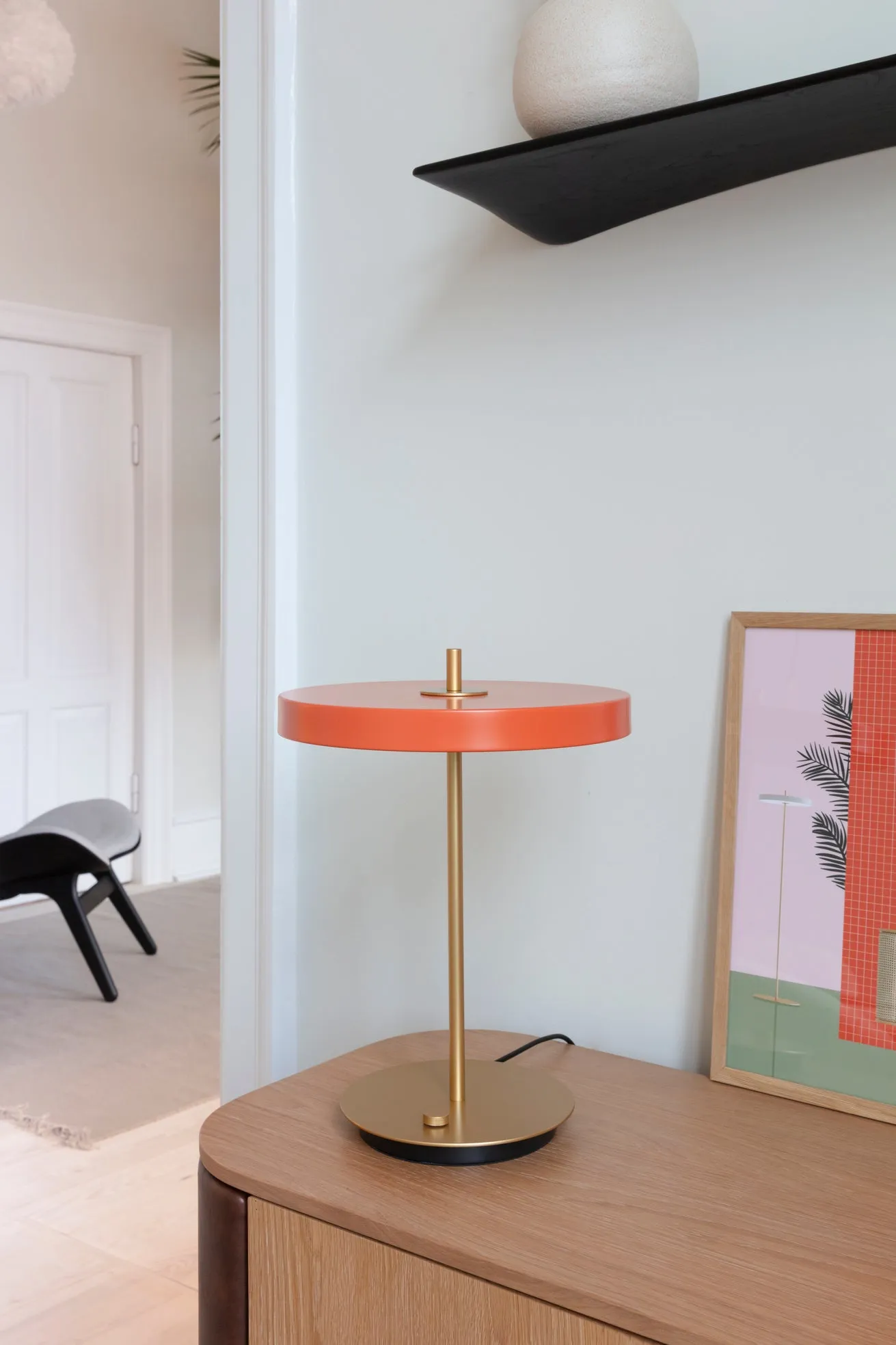 Umage Asteria Table Lamp, Nuance Orange