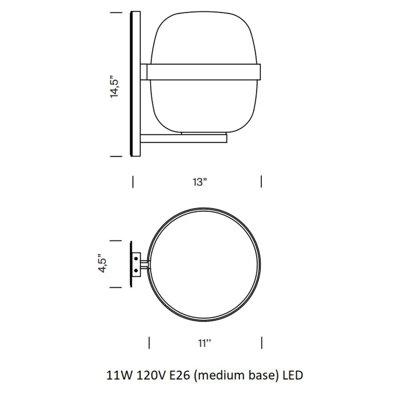 Wally Cesta Wall Light