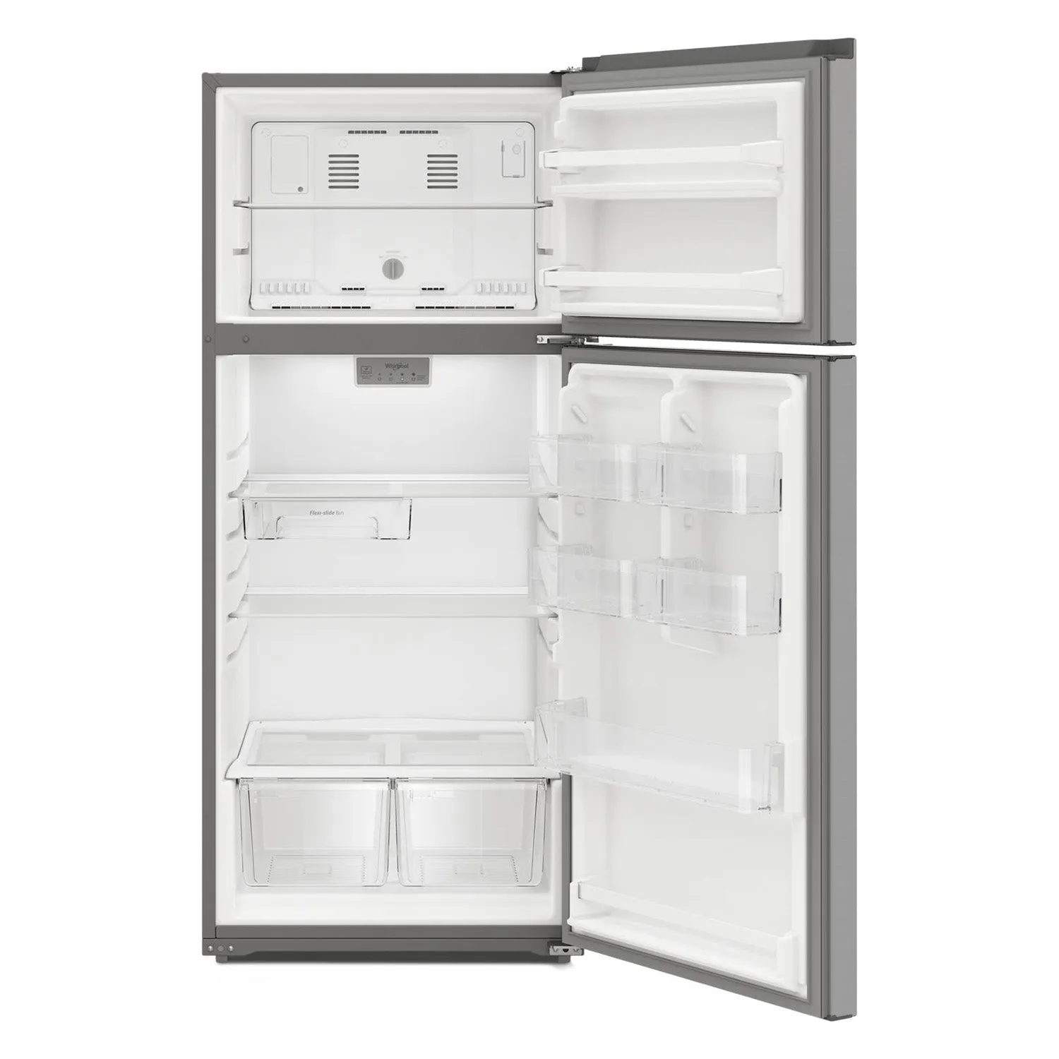 Whirlpool Stainless Steel Top-Freezer Refrigerator (16.3 Cu. Ft.) - WRTX5028PM