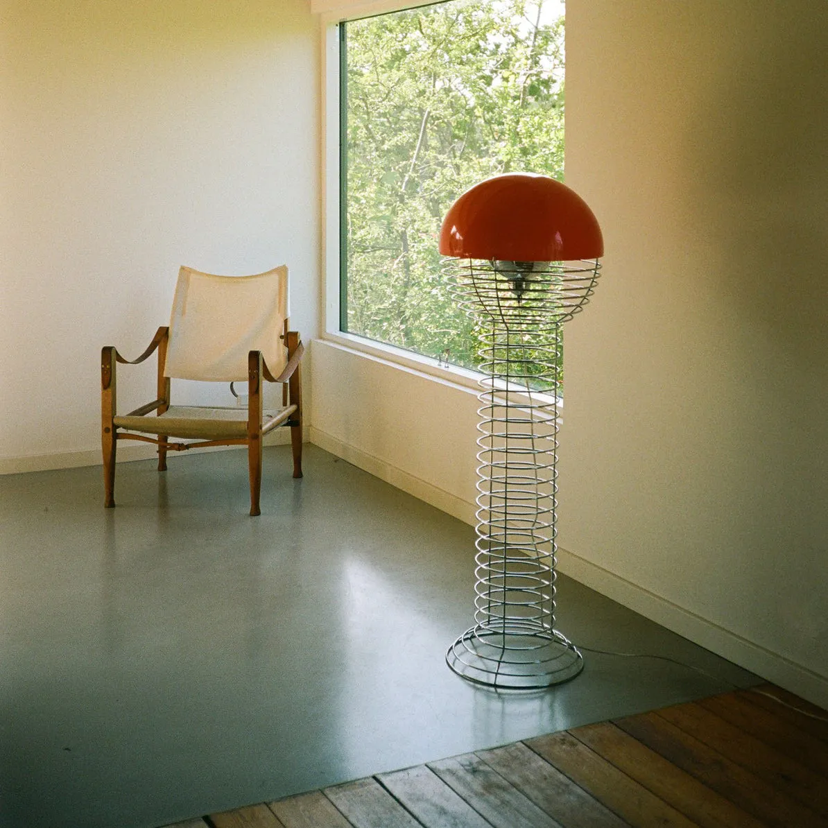 Wire Floor Lamp