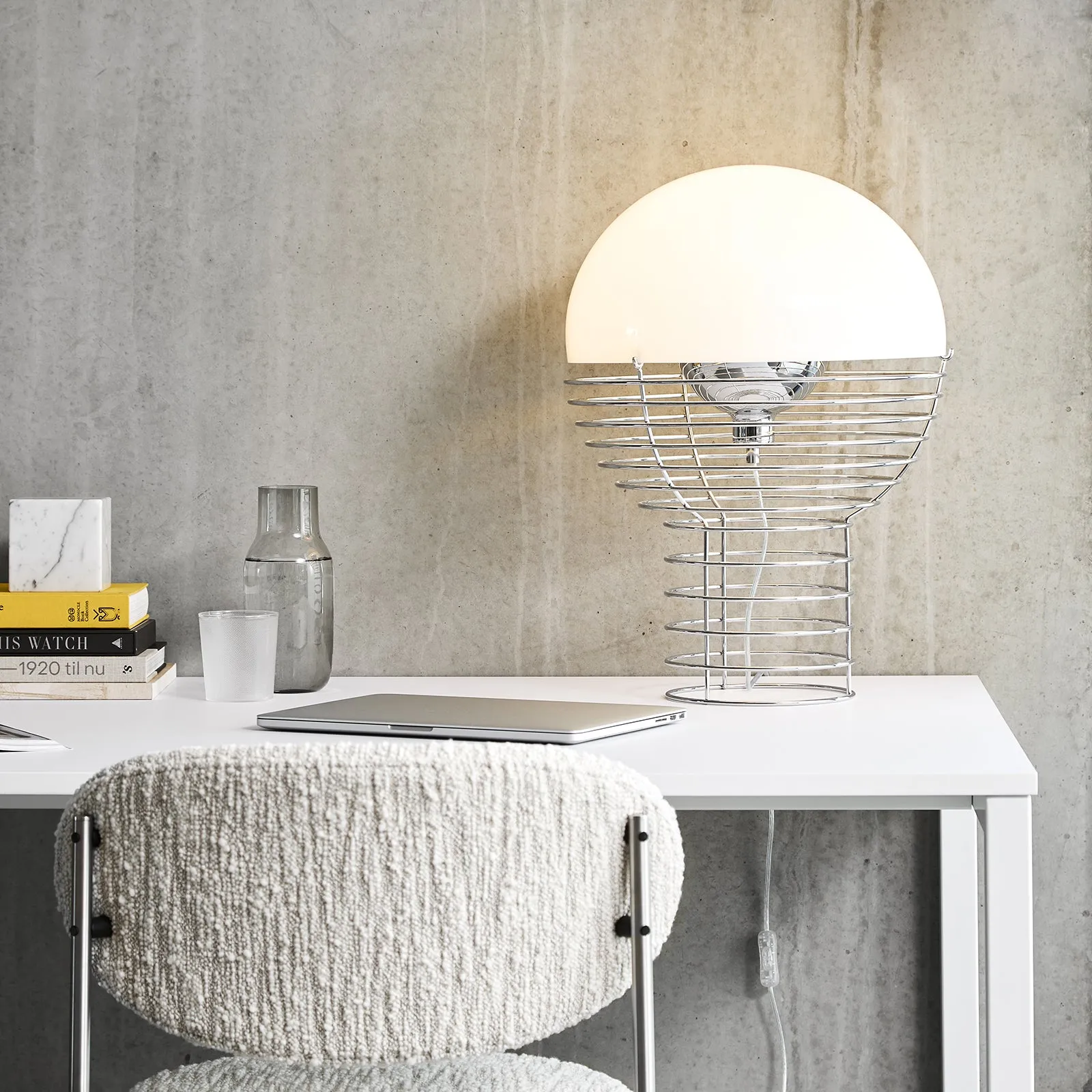 Wire Table Lamp