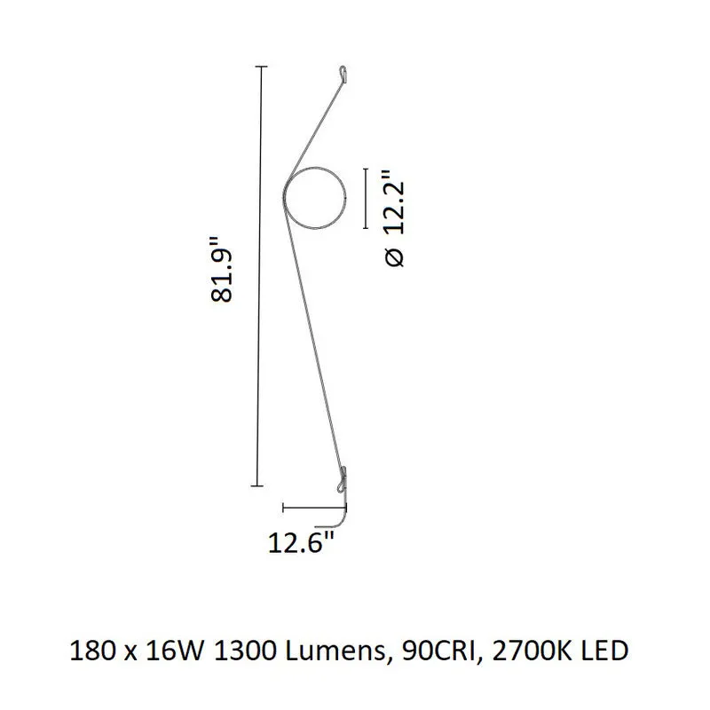 WireRing Plug-In Wall Light