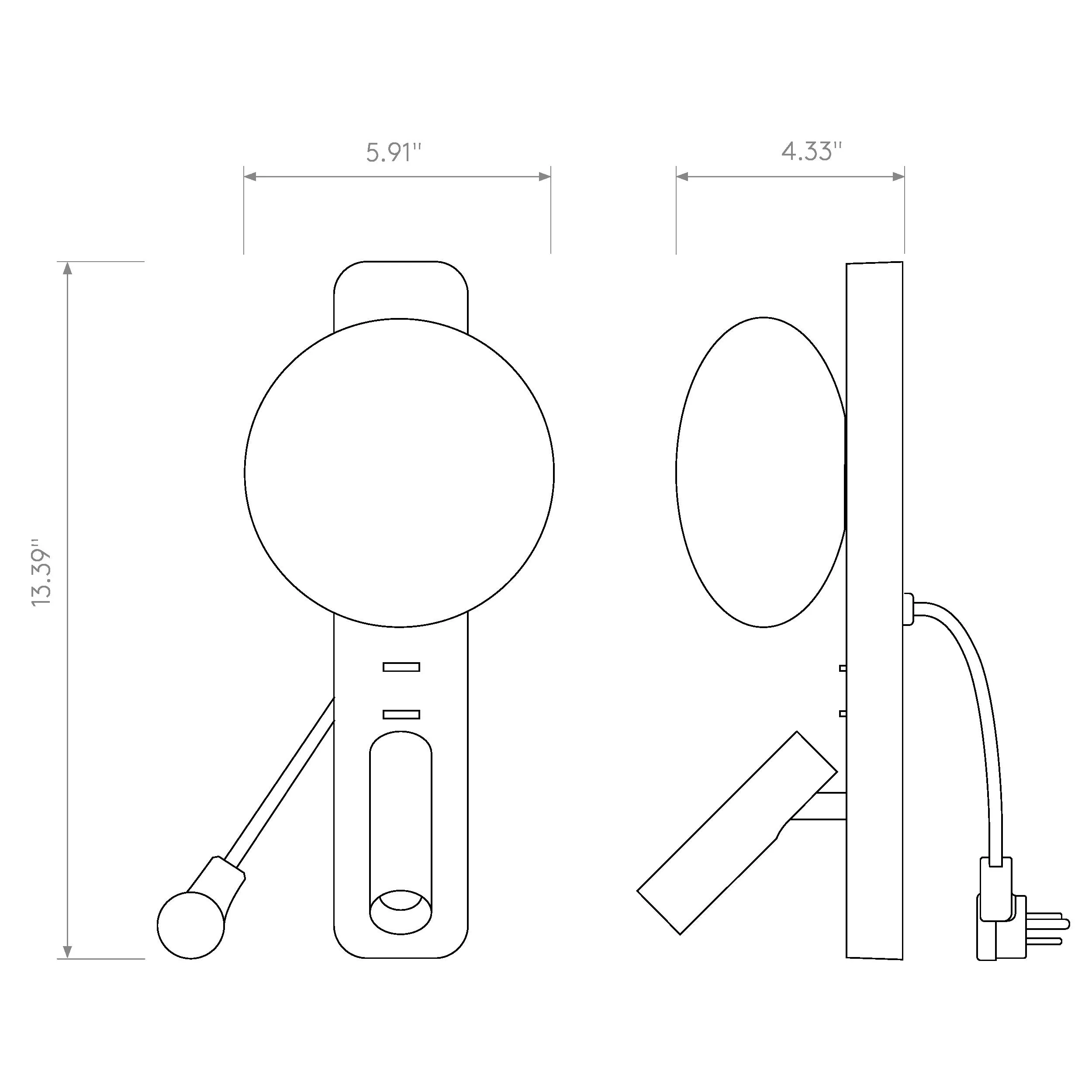 Zeppo Reading Wall Sconce